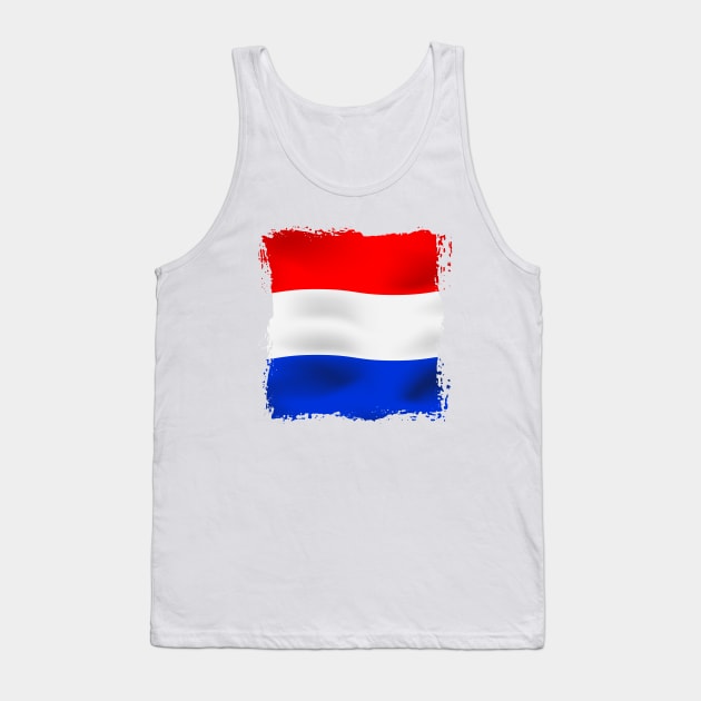 Netherlands artwork Tank Top by SASTRAVILA